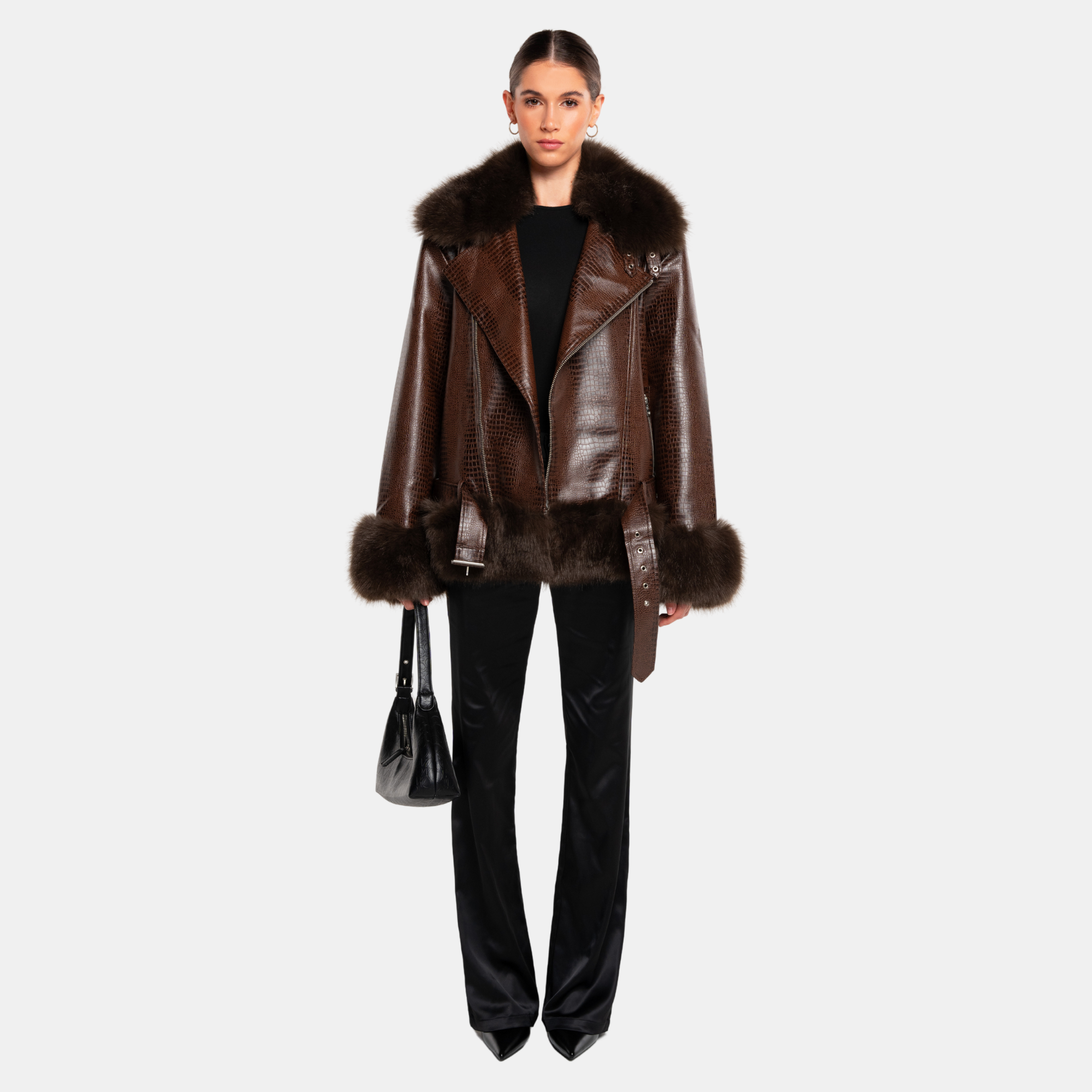 OW Collection ALASKA Jacket Jacket 185 - Brown
