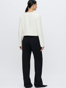 Alba Cardigan Jacket | White