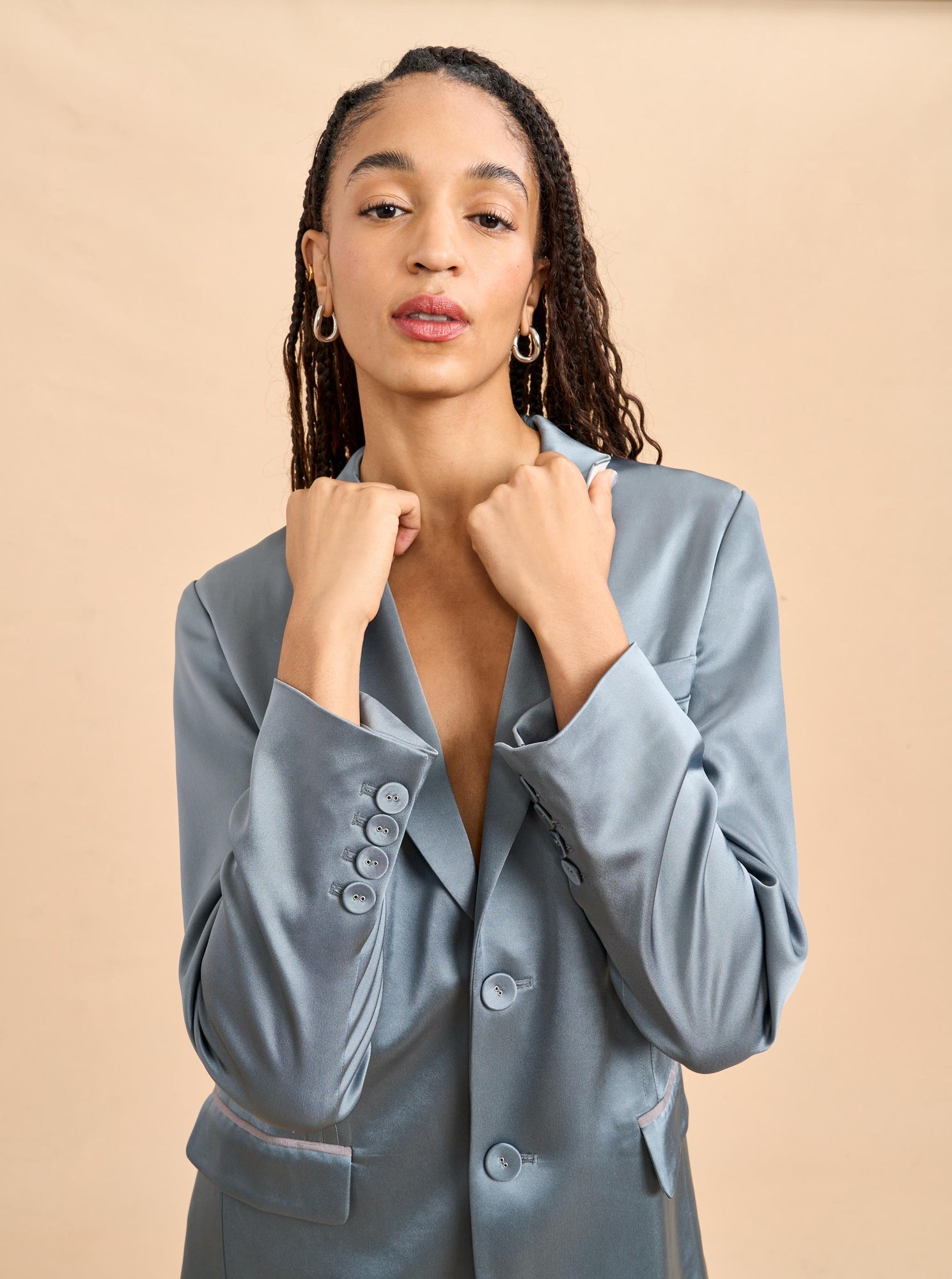 Alba Jacket | Steel
