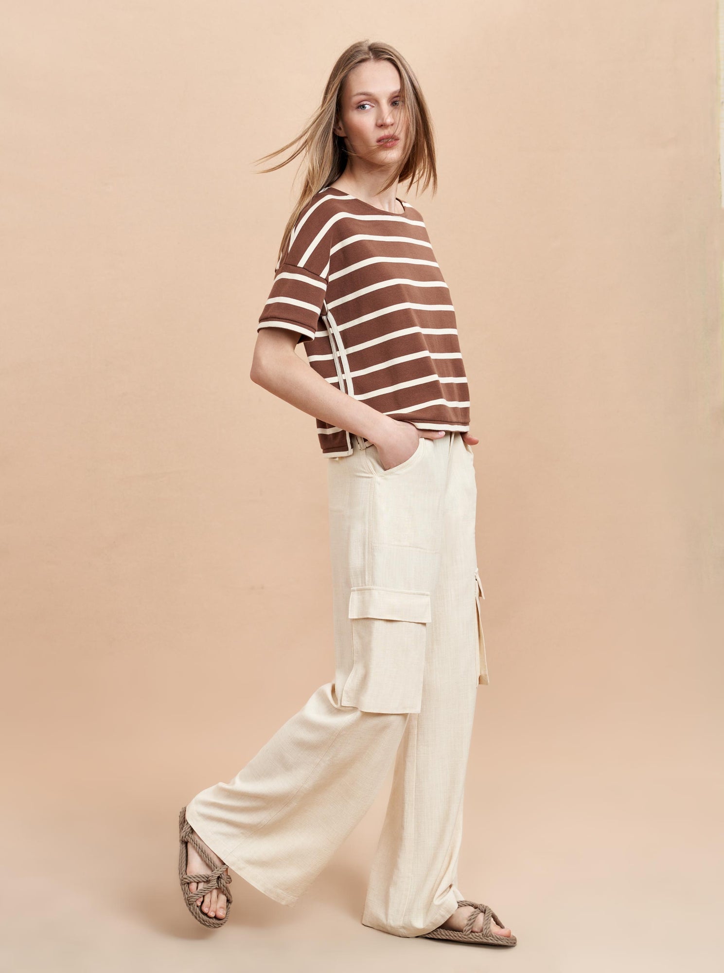 Alba Pant | Ecru