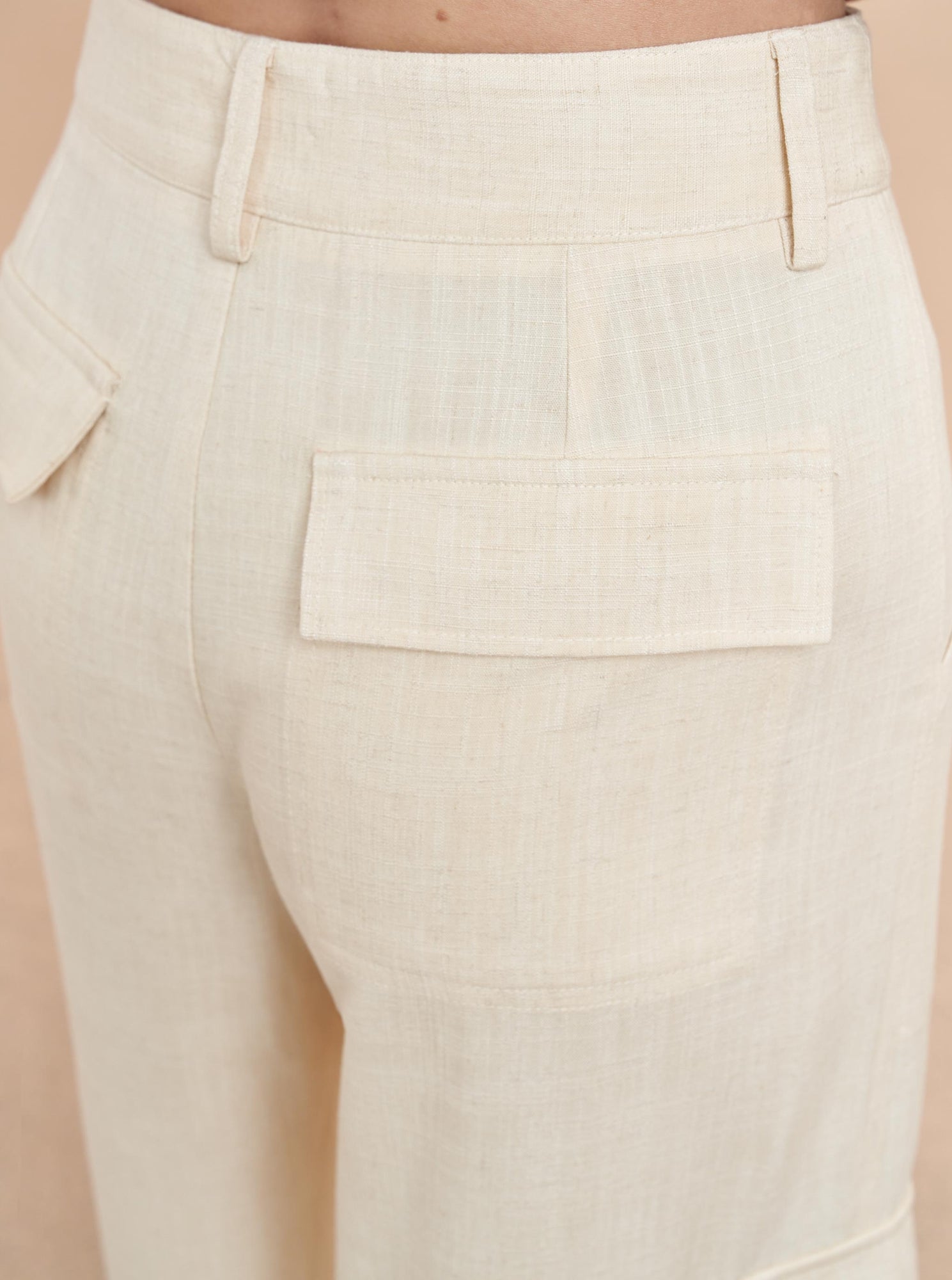Alba Pant | Ecru