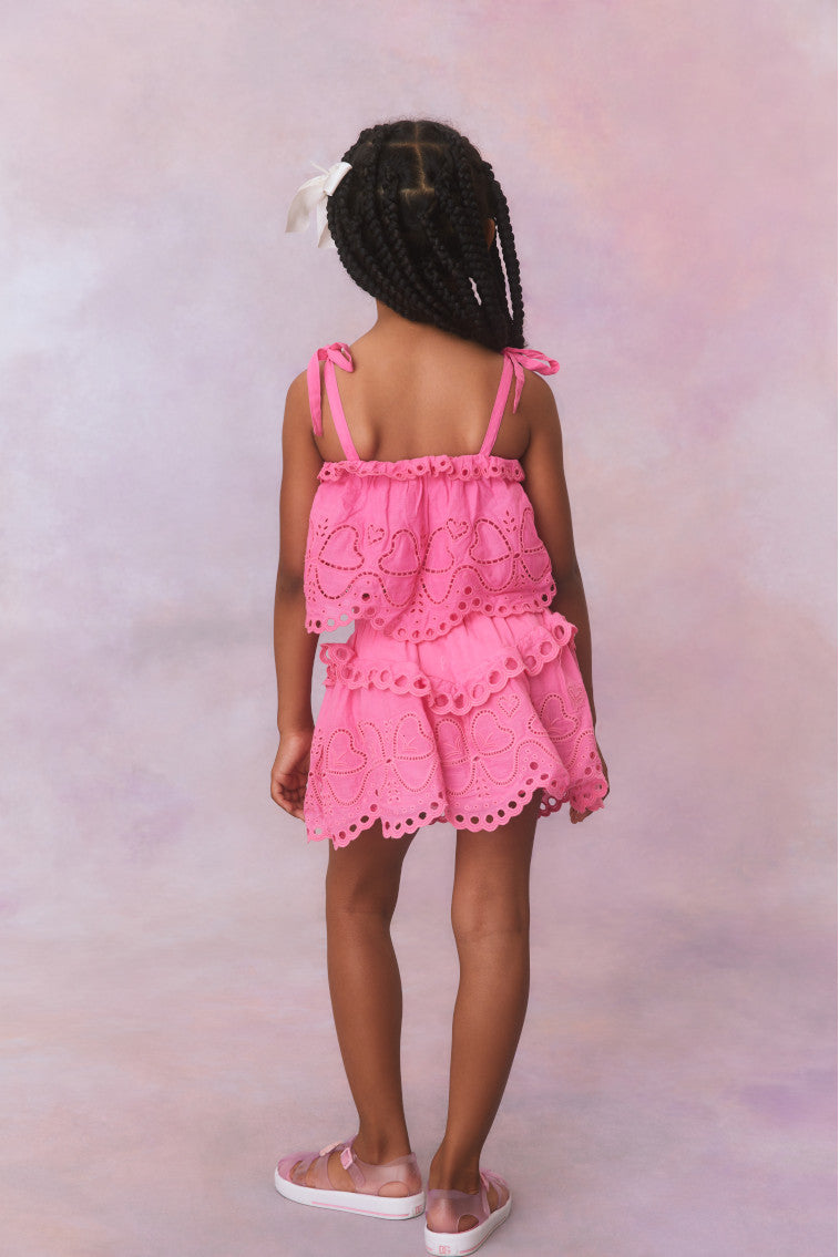 Girls | Alexa Skirt | Strawberry Taffy