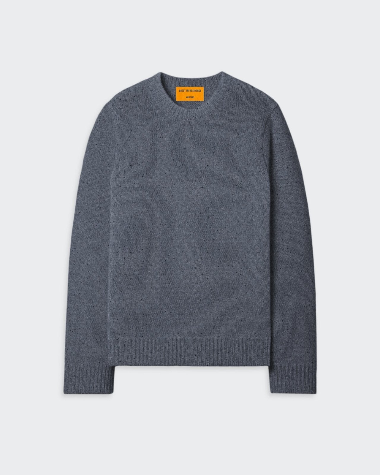 Mens | Allday Crew In Recycled Cashmere | Charcoal