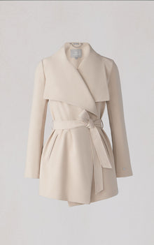 Alondra Soft Drape Trench | Mist