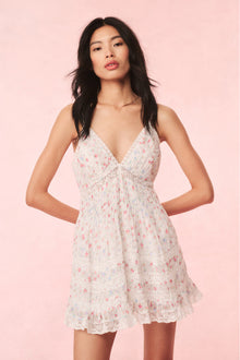 Alonna Cotton Floral Mini Dress | Confetti Bloom