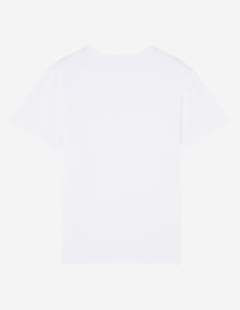 Mens | Tricolor Fox Patch Tee-Shirt | White