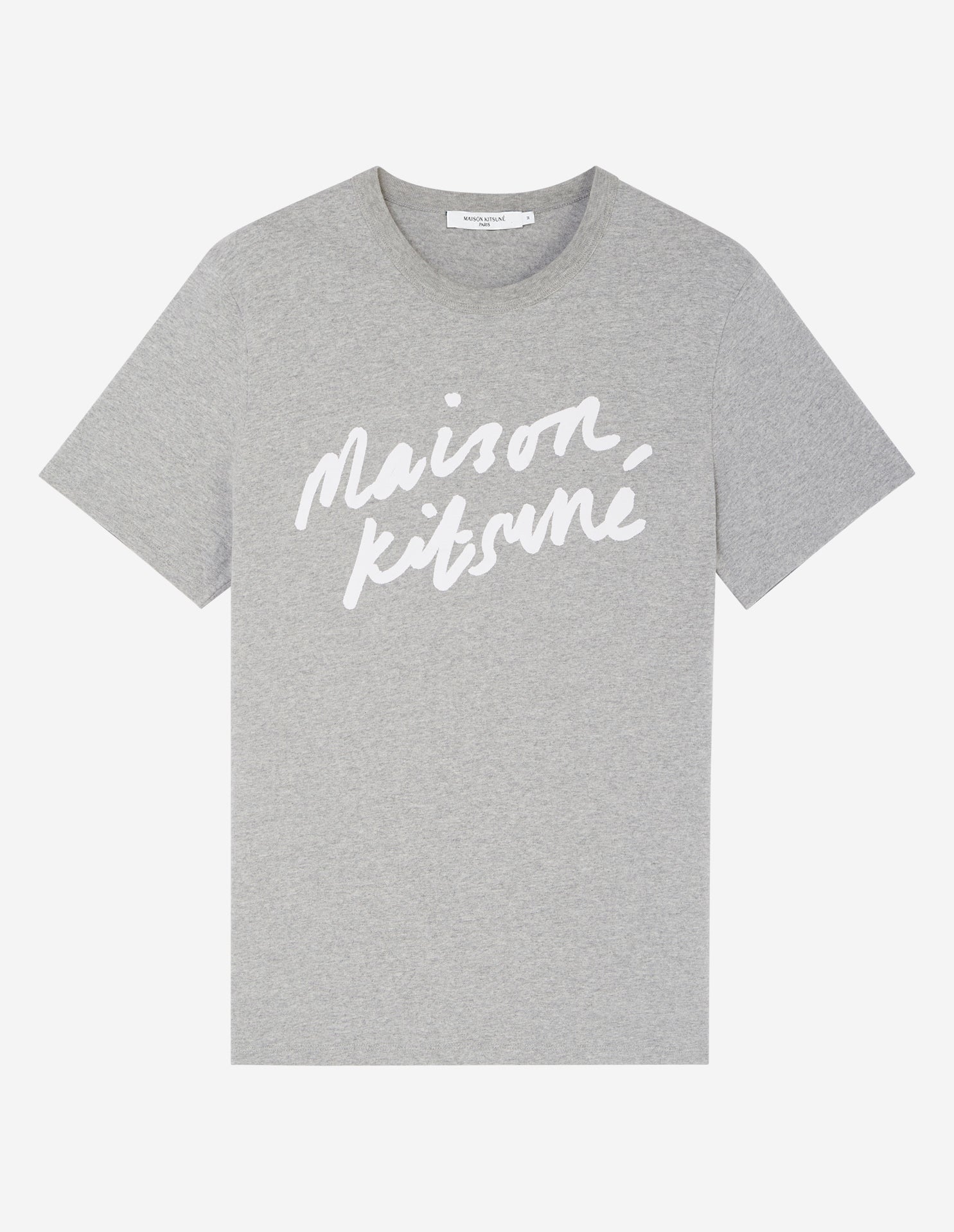 Mens | Handwriting Classic Tee-Shirt | Grey Melange