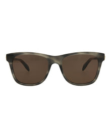 Alexander McQueen | Unisex | Square Acetate Sunglasses | Grey