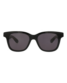 Alexander McQueen | Men | Square Acetate Sunglasses | Black