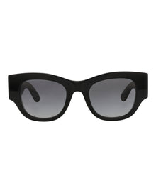 Alexander McQueen | Women | Square Recycled Acetate Sunglasses | Black