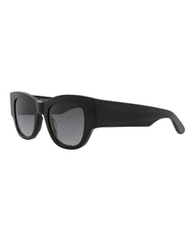 Alexander McQueen | Women | Square Recycled Acetate Sunglasses | Black