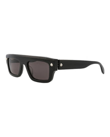 Alexander McQueen | Unisex | Square Recycled Acetate Sunglasses | Black