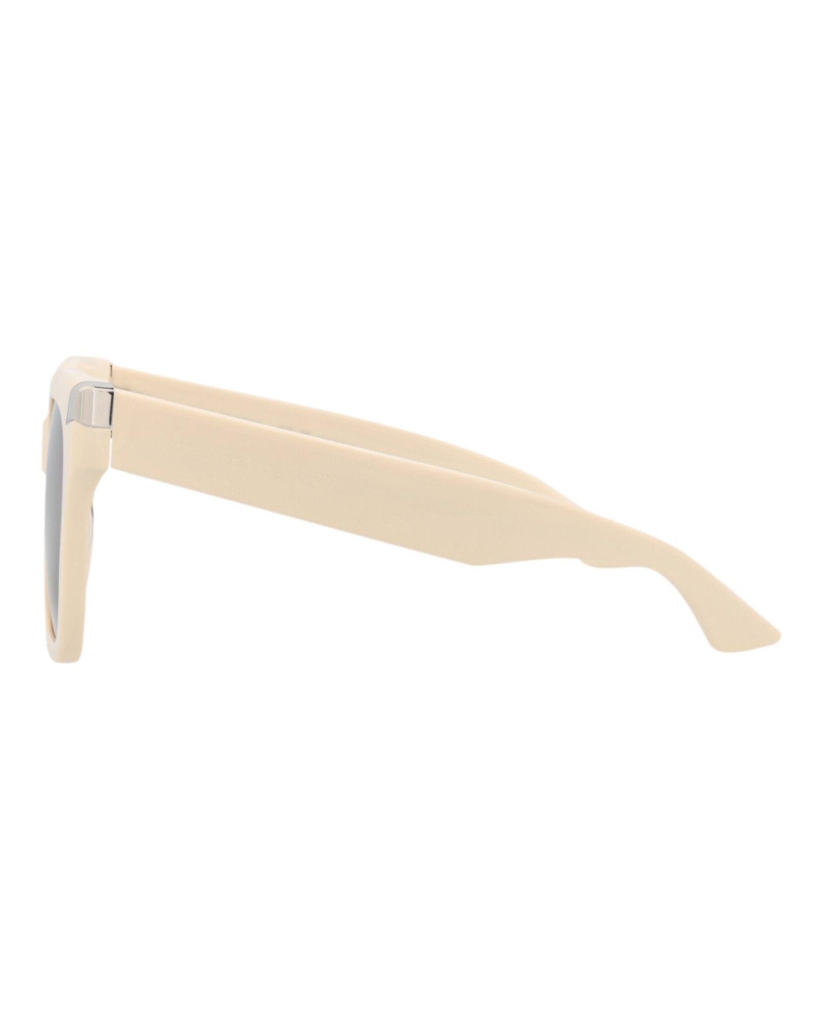 Alexander McQueen | Women | Square Recycled Acetate Sunglasses | Ivory