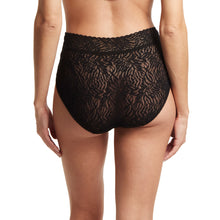 Animal Lace French Brief | Black