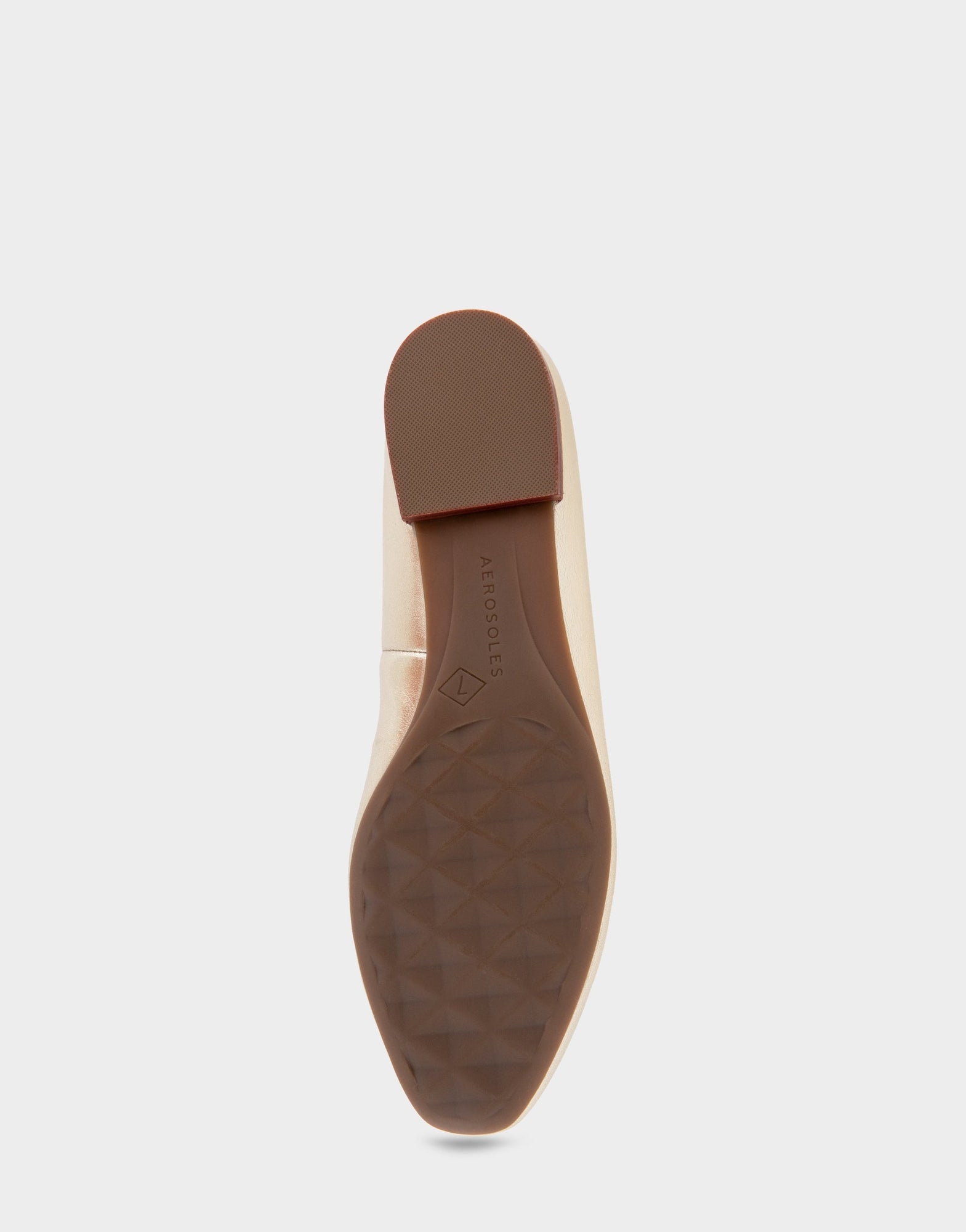 Amara Slides | Gold Metallic Leather