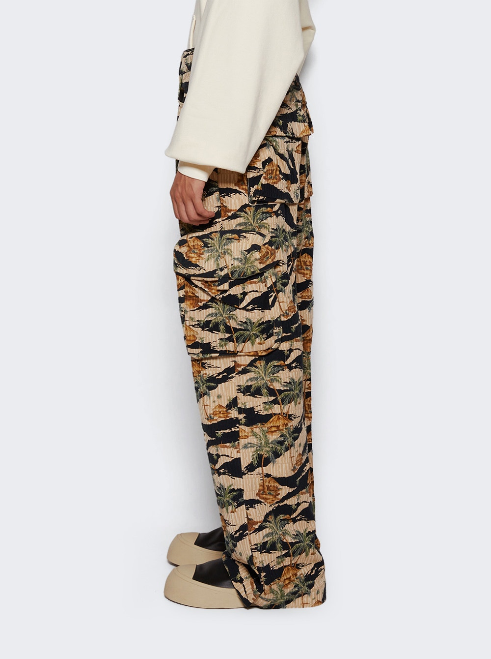 Men | Amiri | Repeat Palm Baggy M65 Cargo Mojave Desert | Green