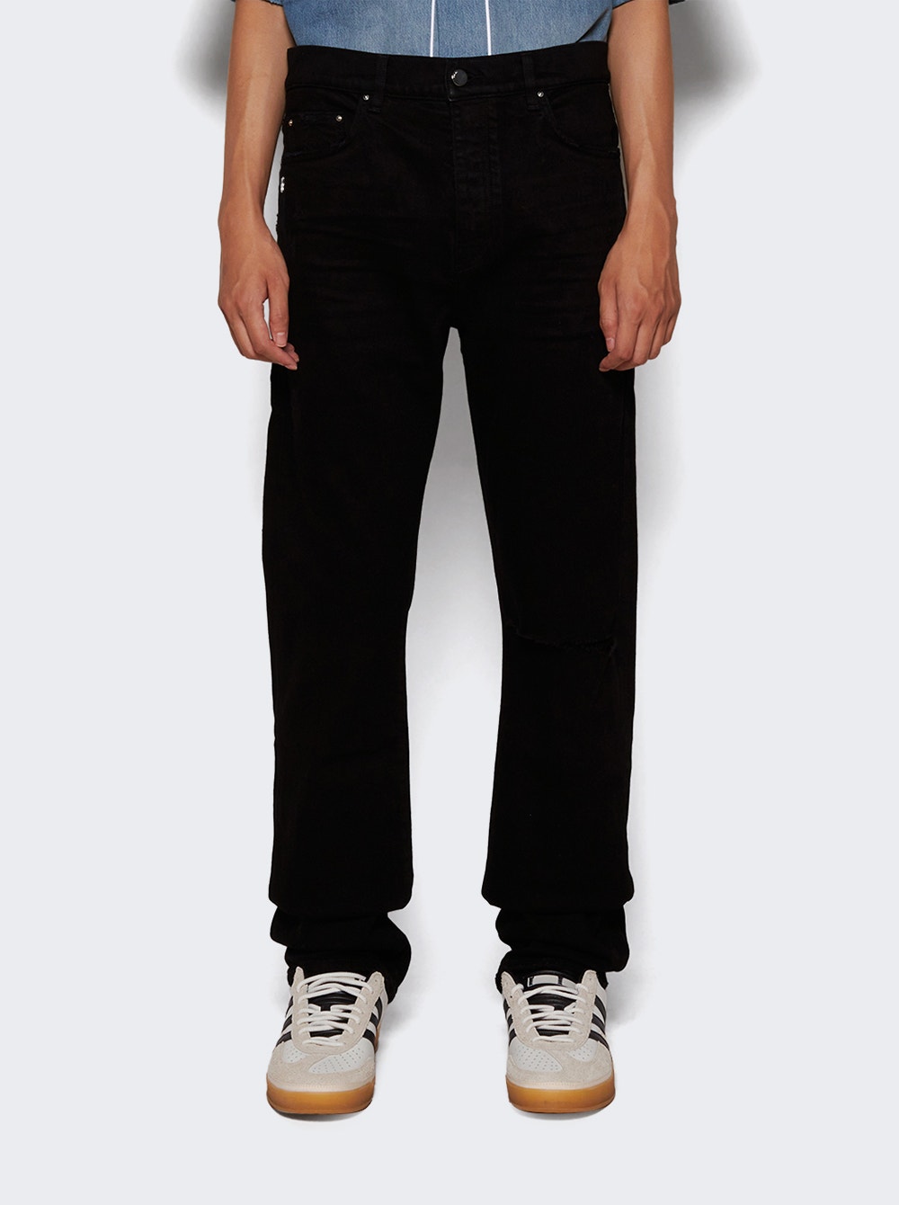 Men | Amiri | Slash Slim Jeans | Black