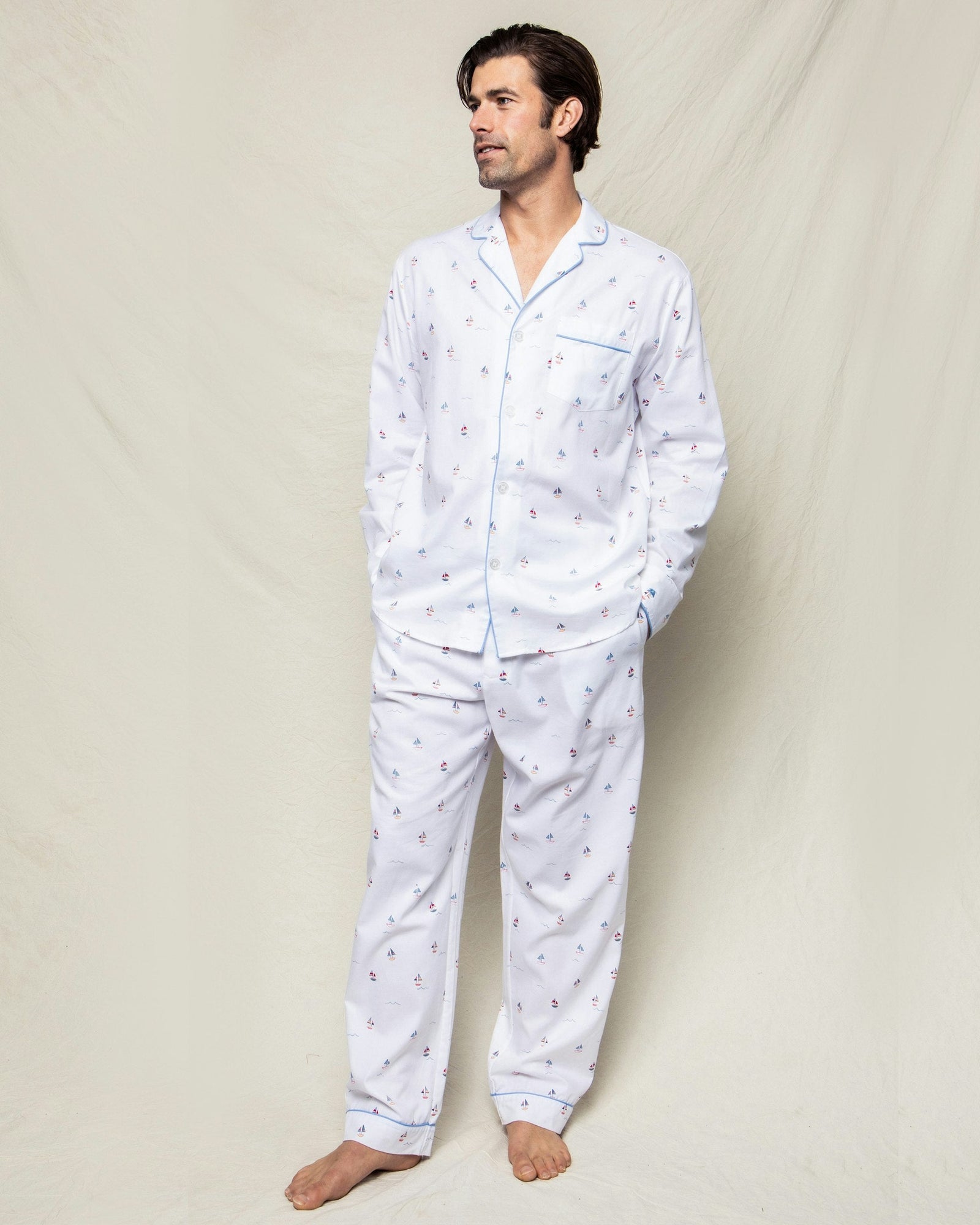 Mens | Twill Pajama Set | Bateau
