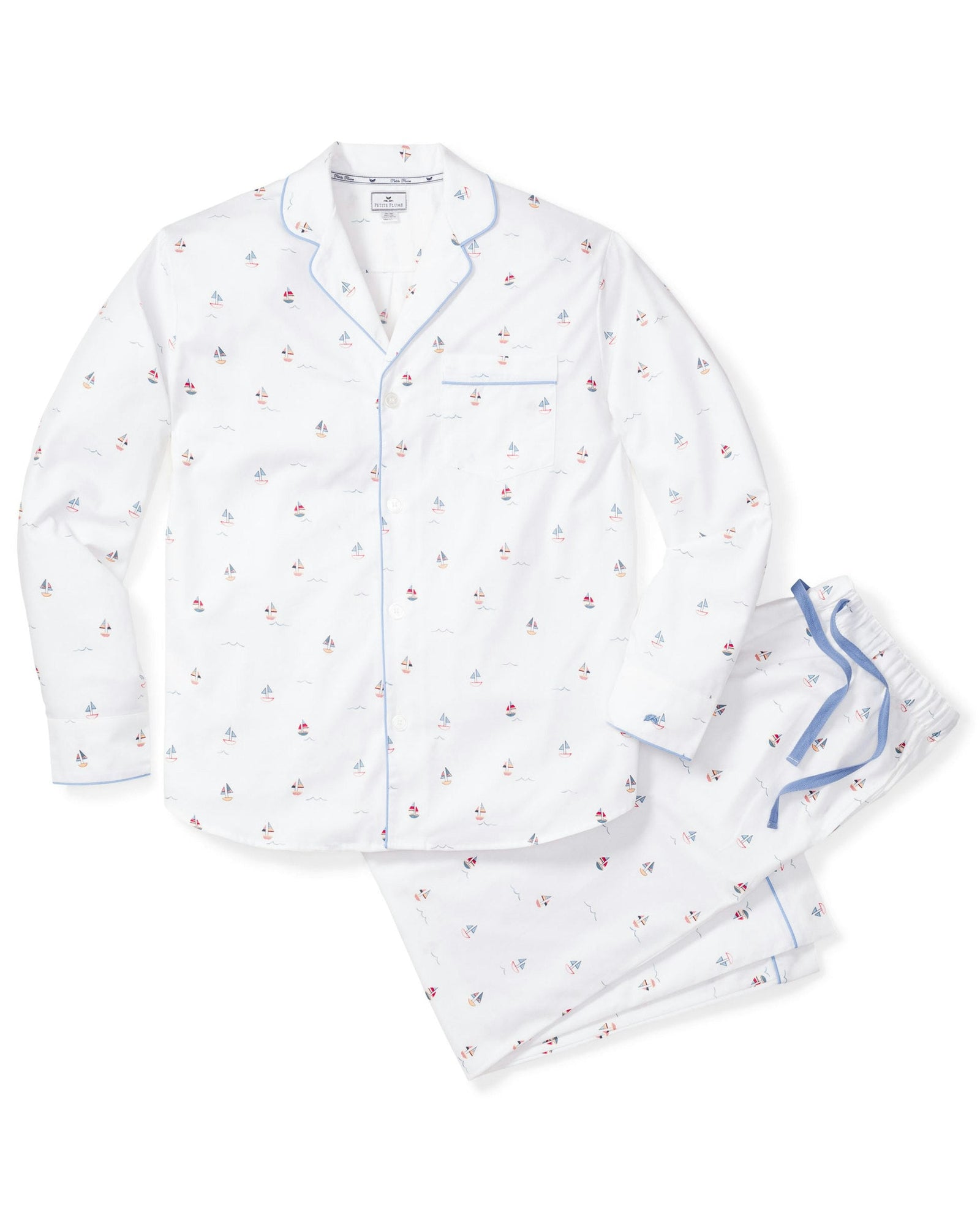 Mens | Twill Pajama Set | Bateau