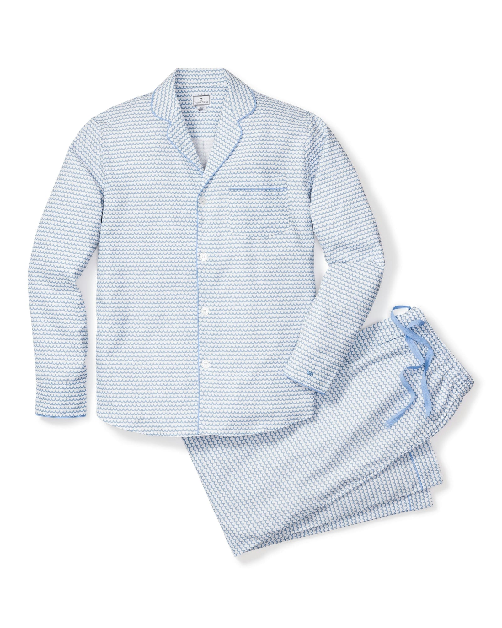 Mens | Twill Pajama Set | La Mer
