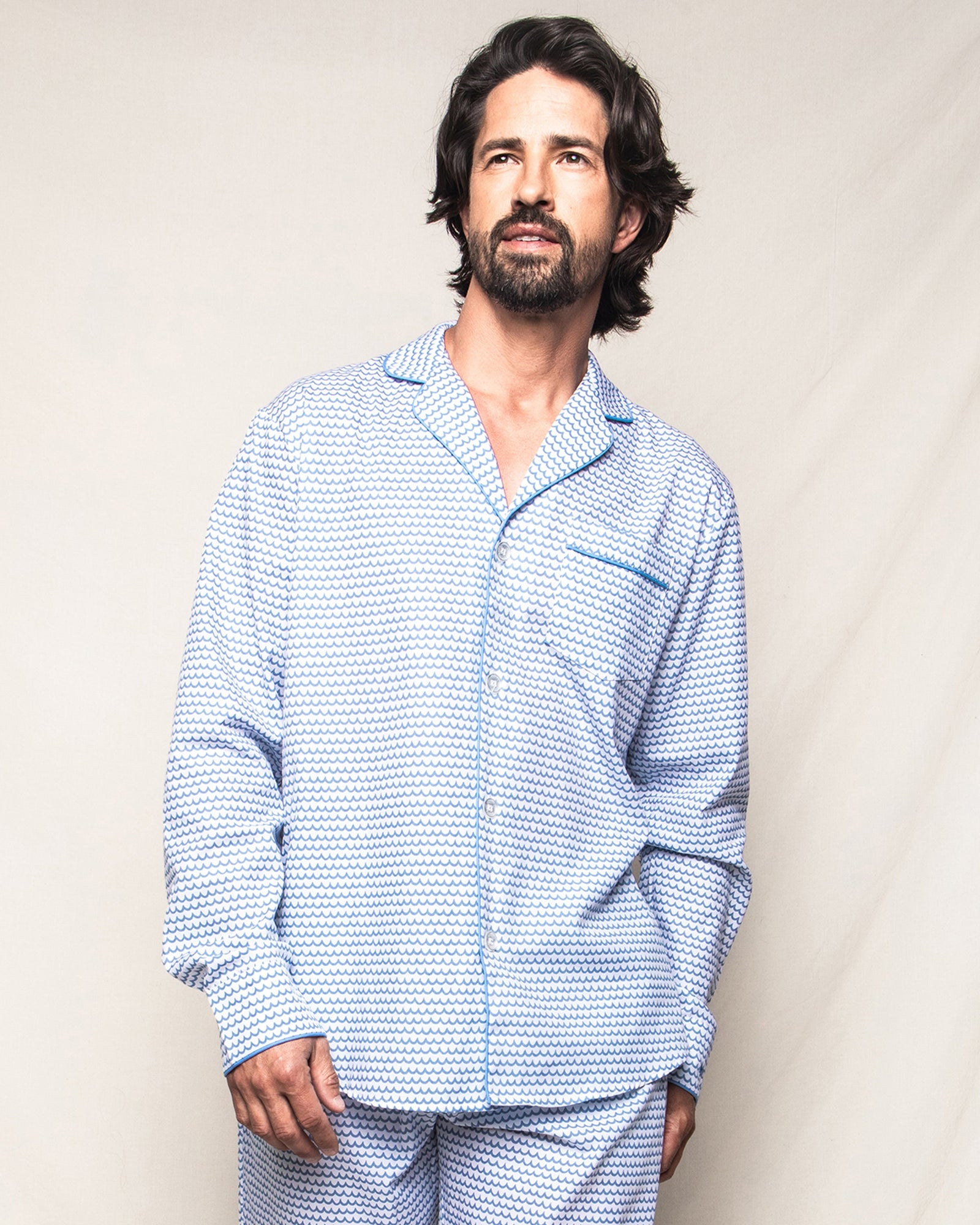 Mens | Twill Pajama Set | La Mer