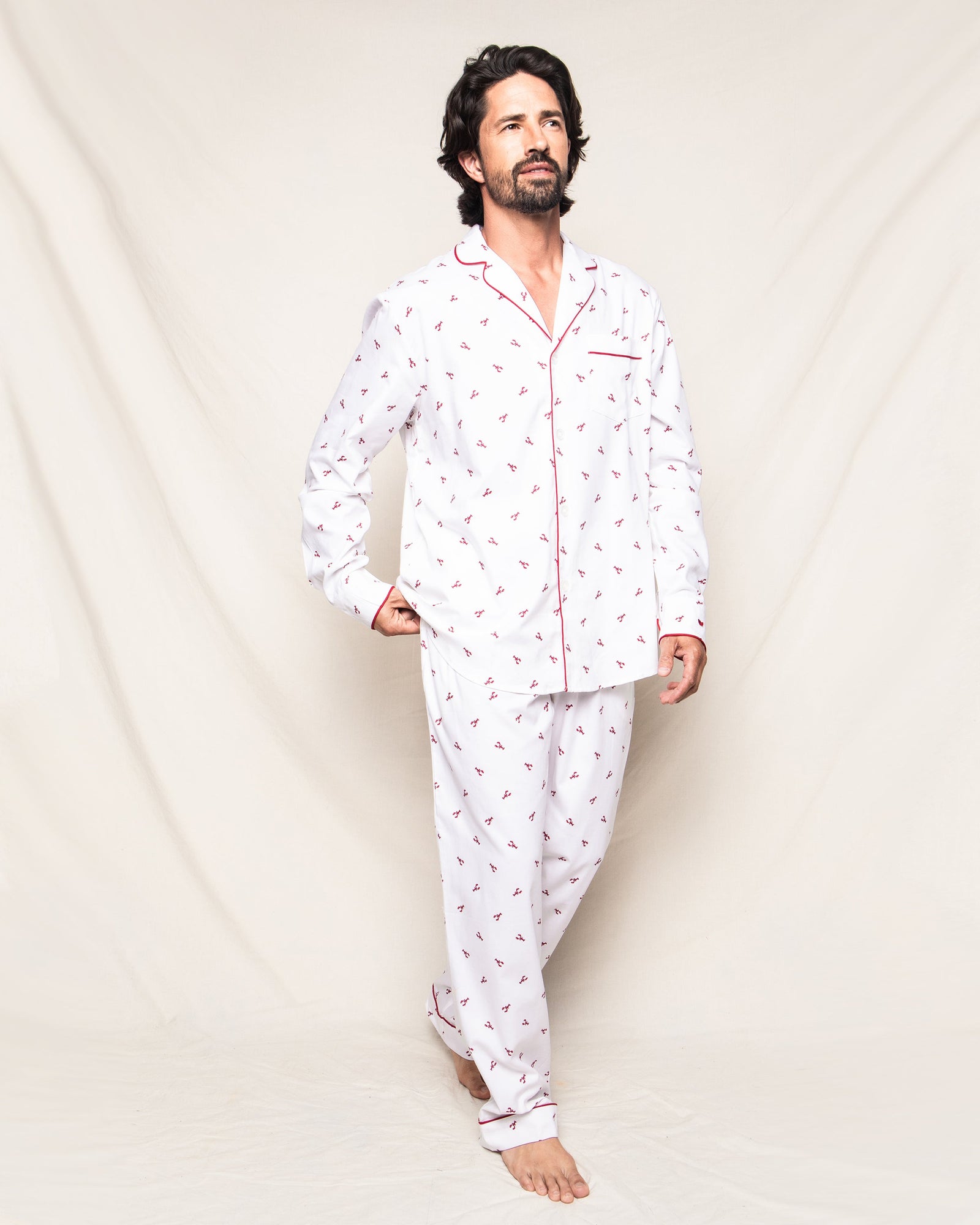 Mens | Twill Pajama Set | Brixham Lobsters