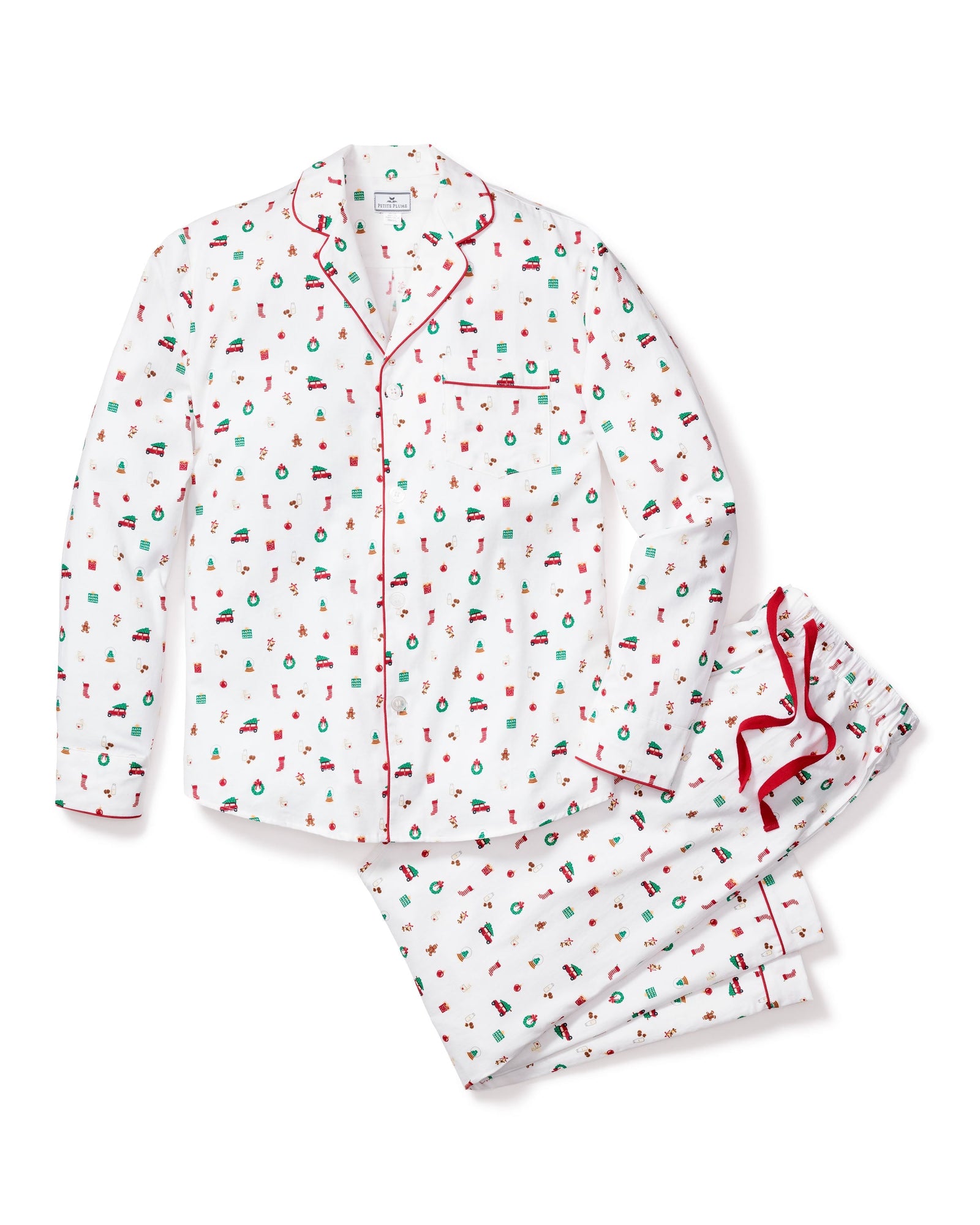Mens | Twill Pajama Set | Winter Nostalgia