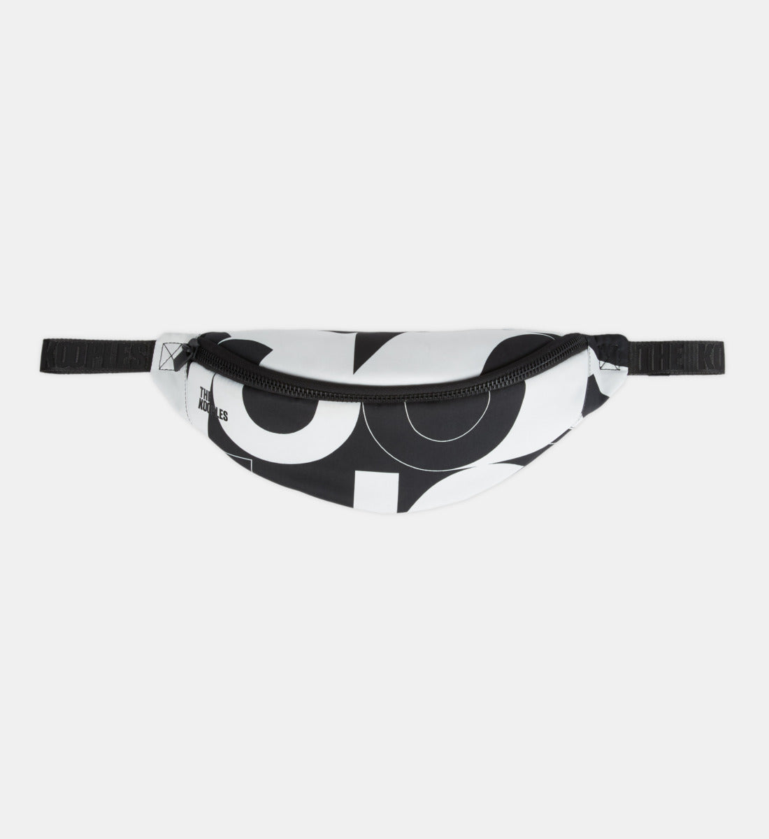 The Kooples Logo Waist Bag | Women | Black x White