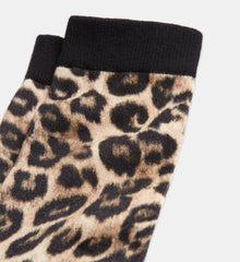 Print Socks | Women | Leopard