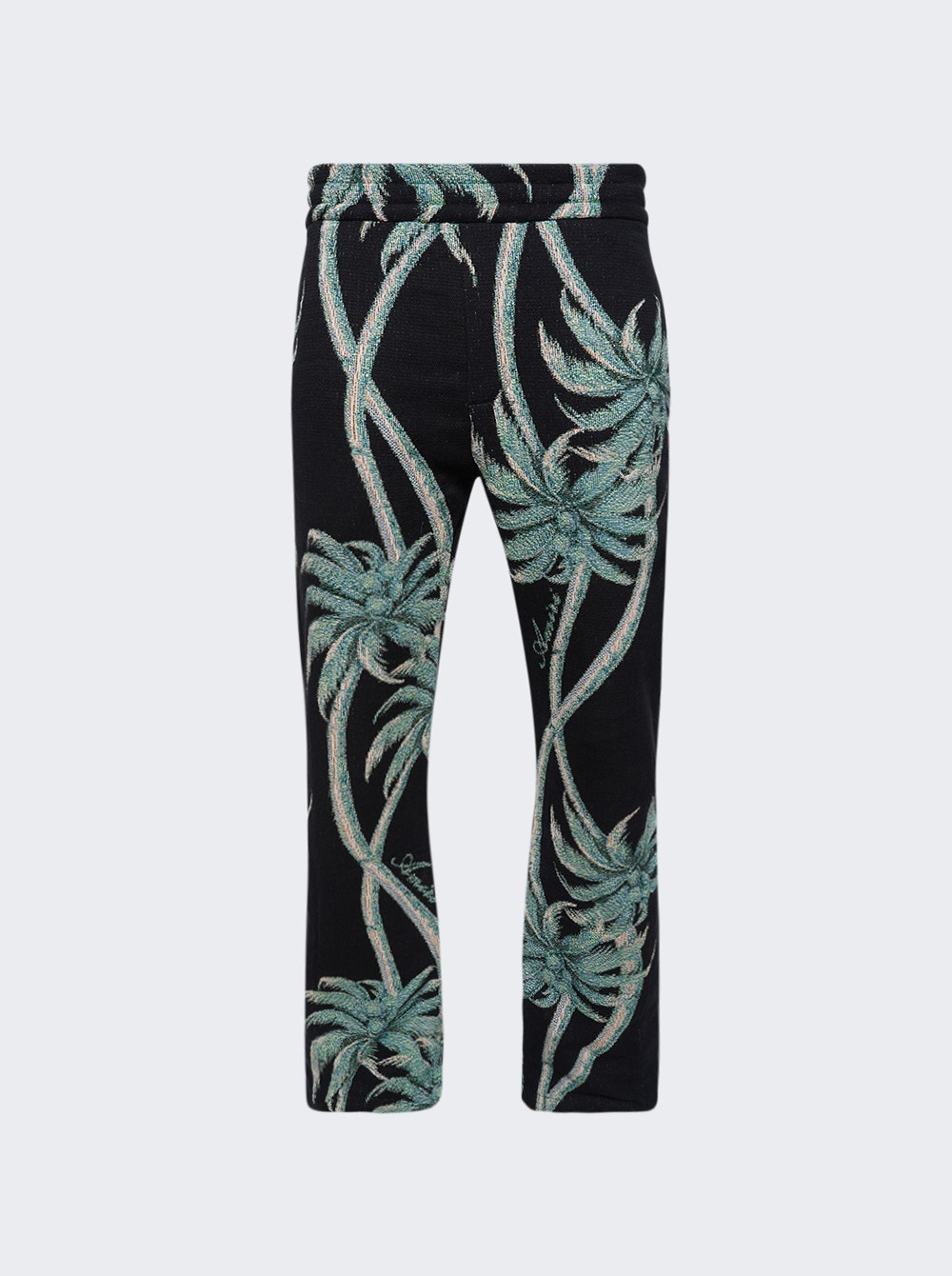 Men | Amiri | Palm Tapestry Flare Pant | Black