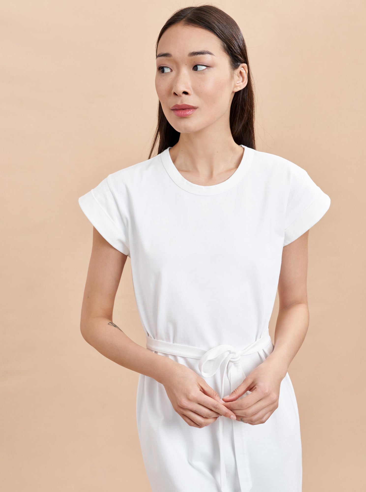 Andrea Dress | White