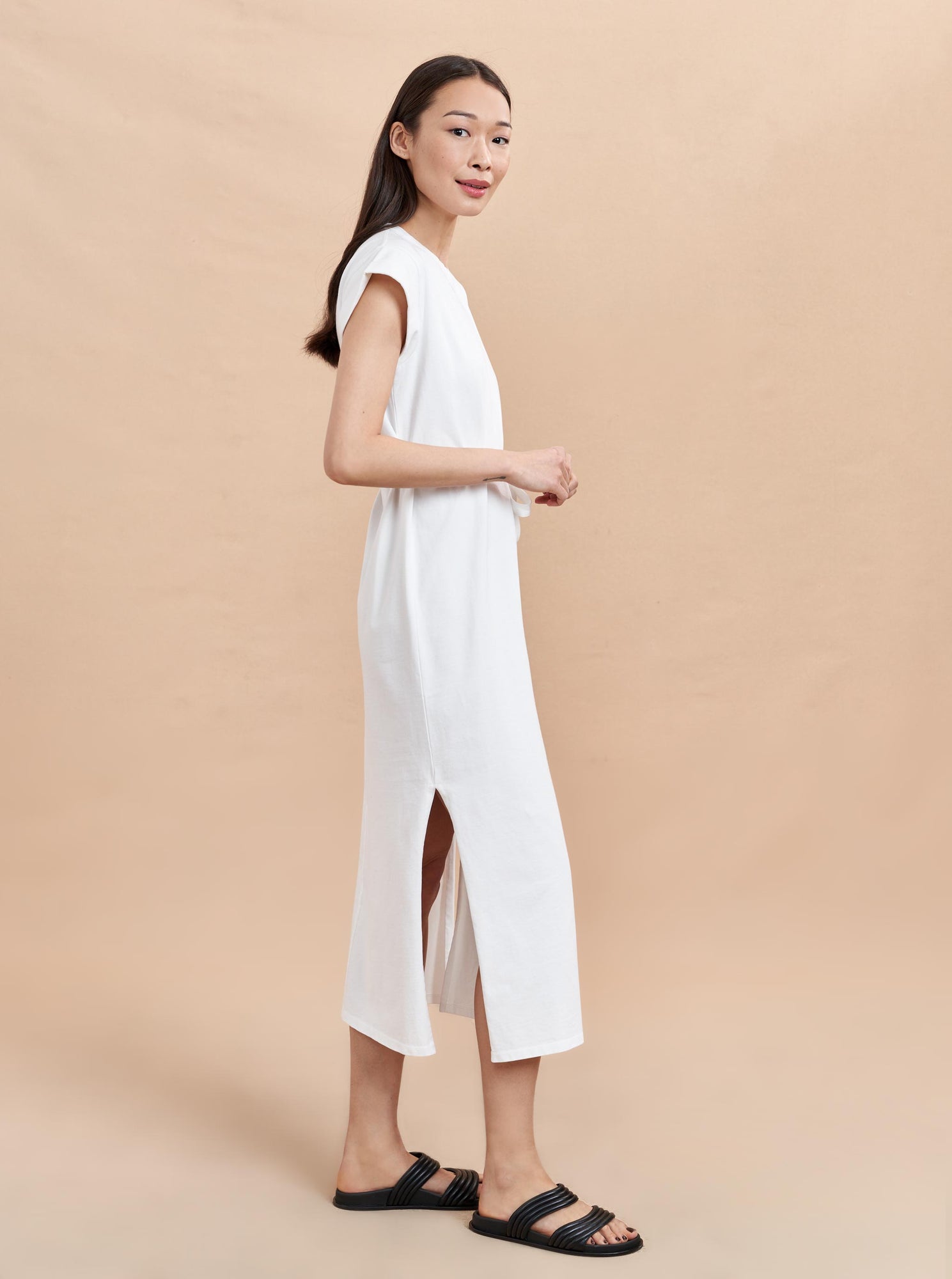 Andrea Dress | White