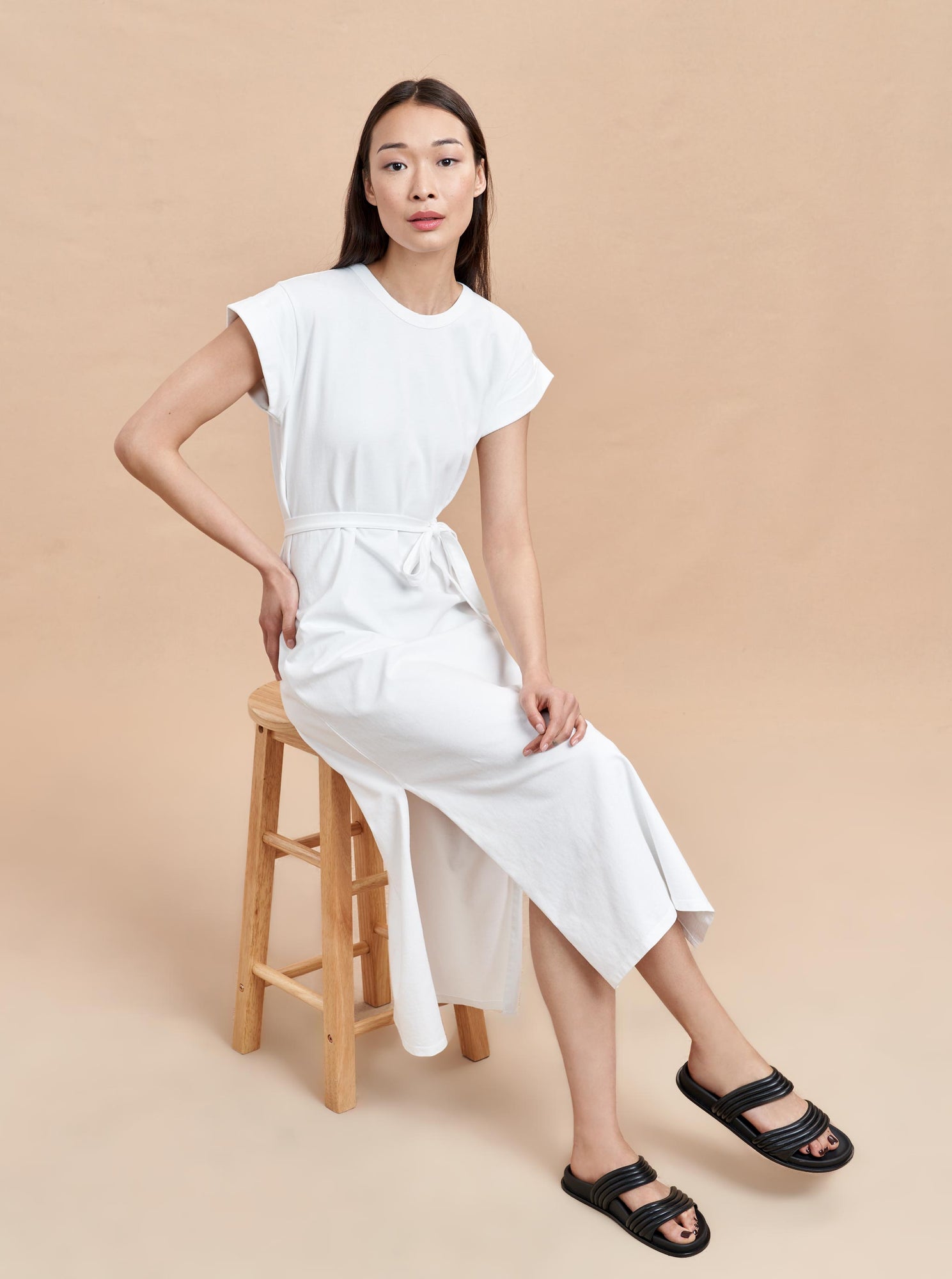 Andrea Dress | White