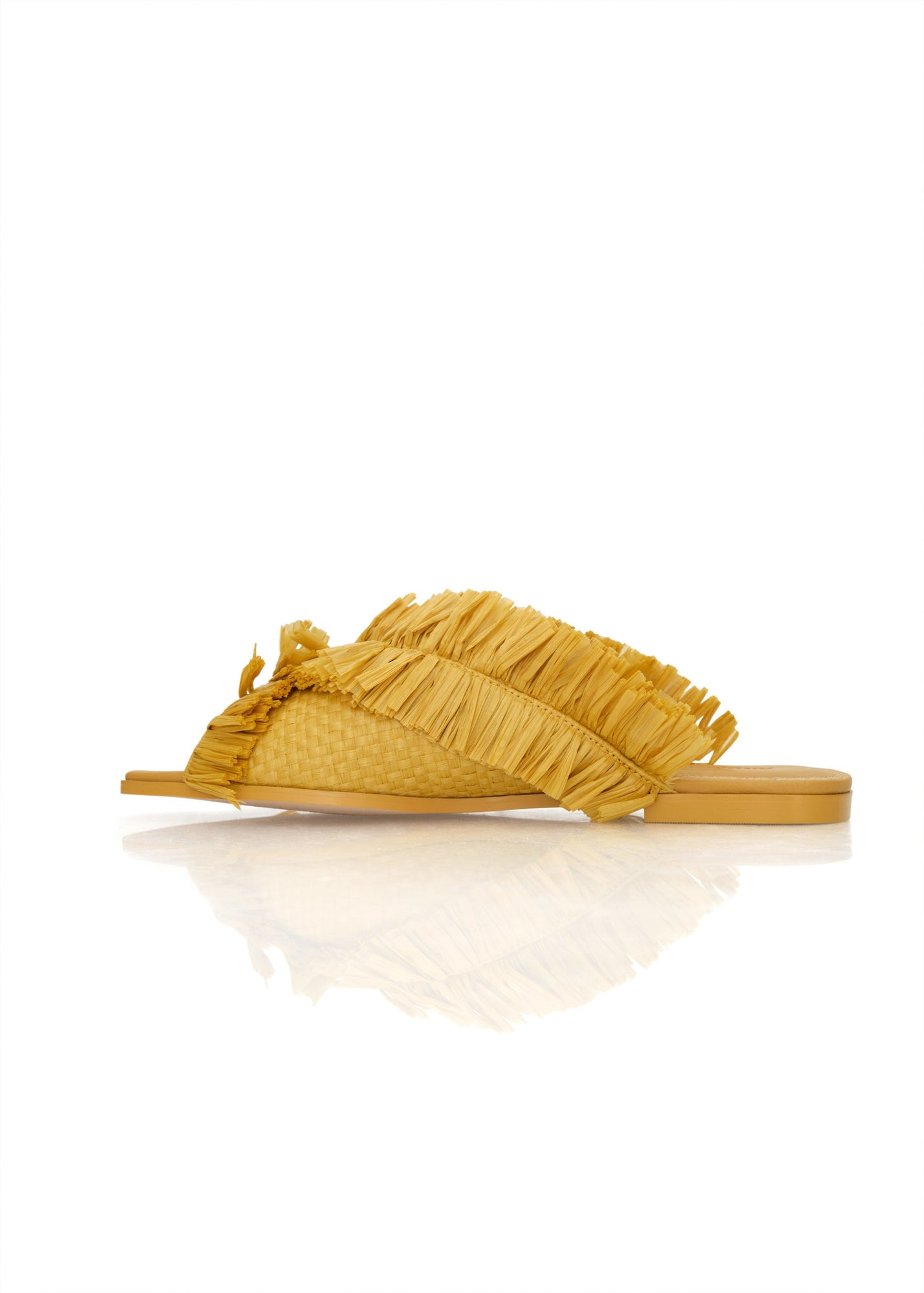 Pola Slippers | Mustard