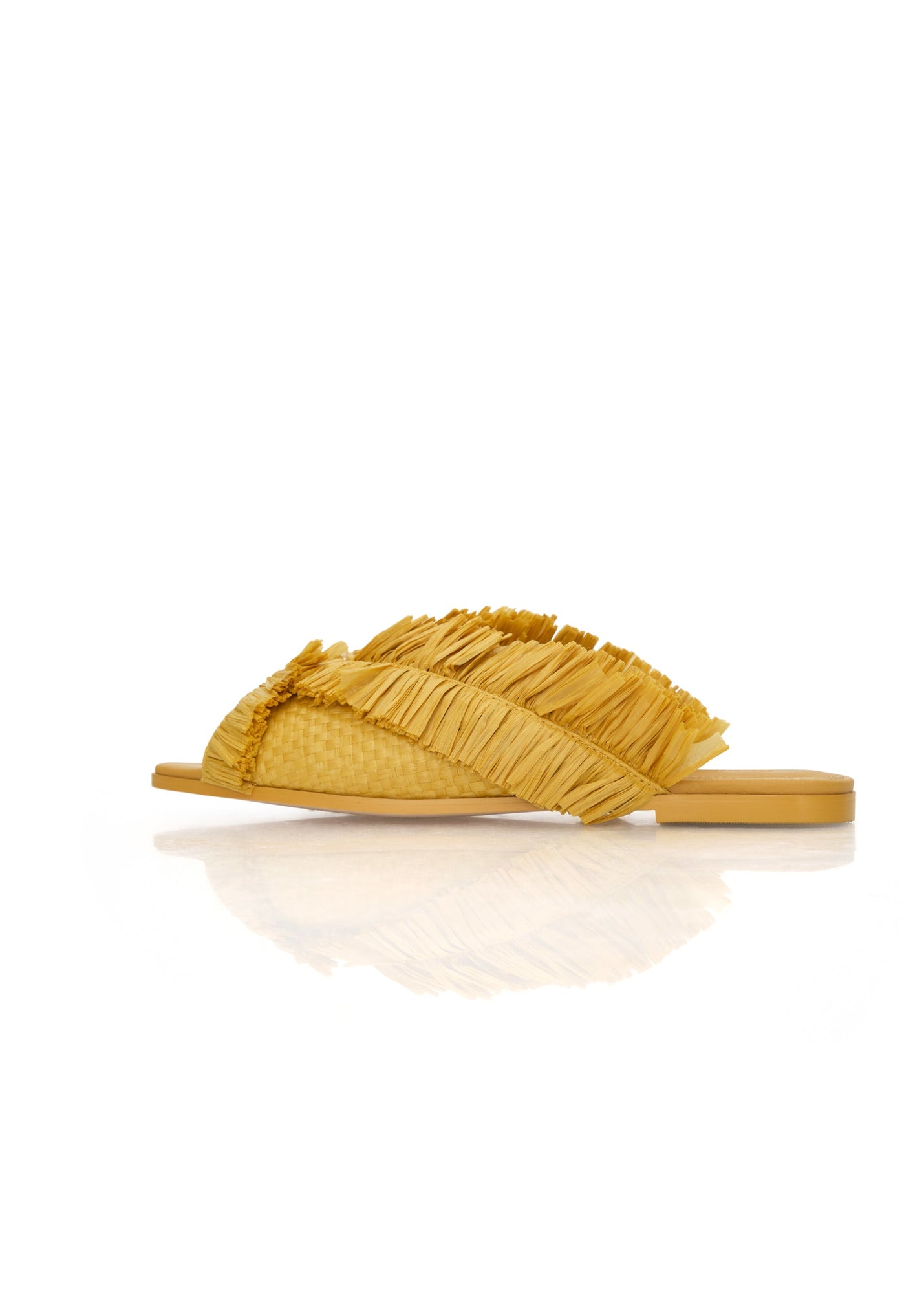 Pola Slippers | Mustard