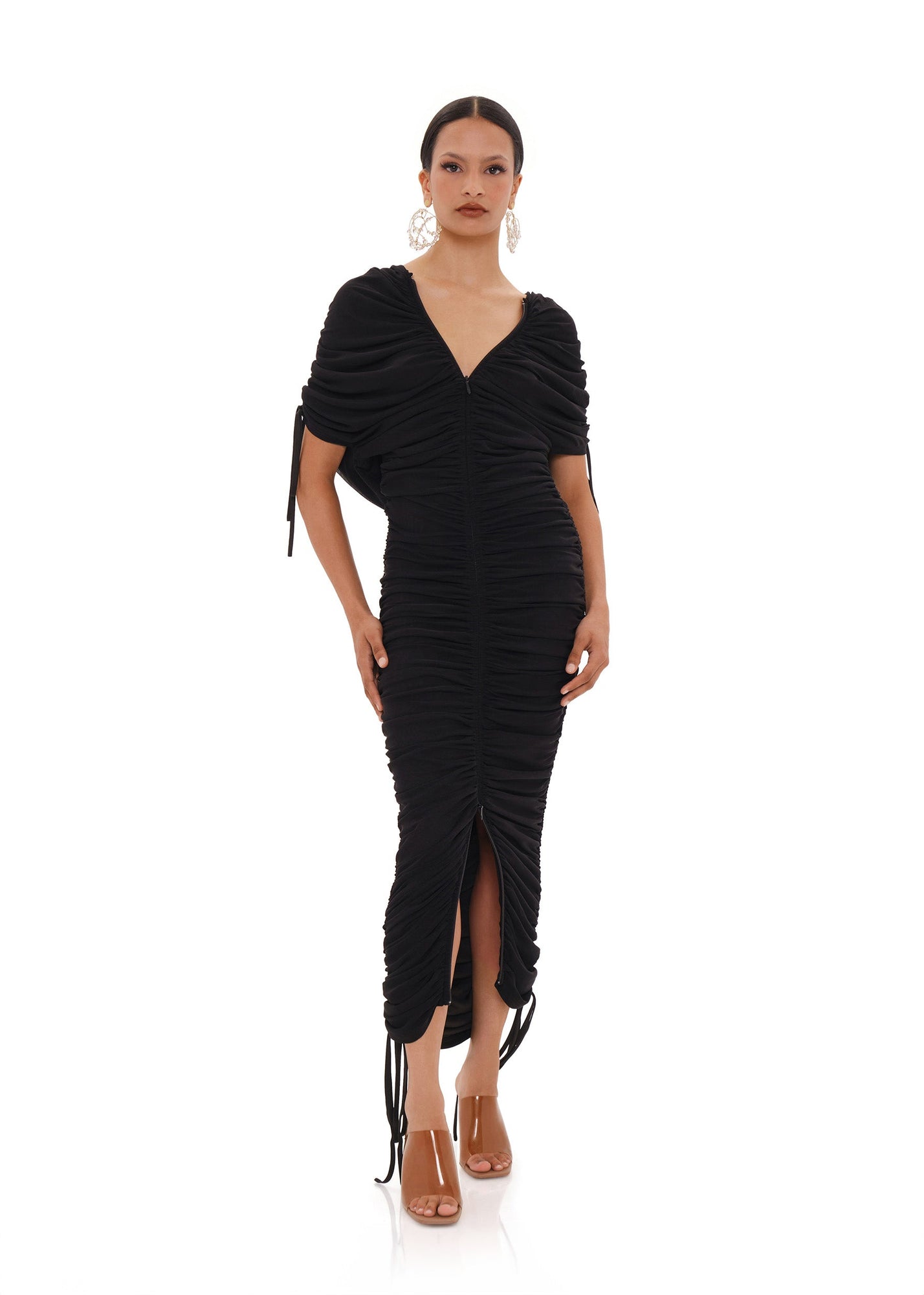 Ratu Mesh Dress | Black