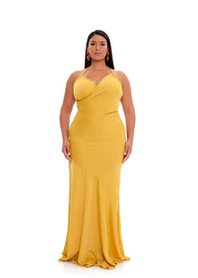 Tiro Dress | Mustard