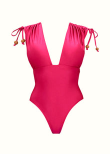 Roba One Piece Swimsuit | Ruby