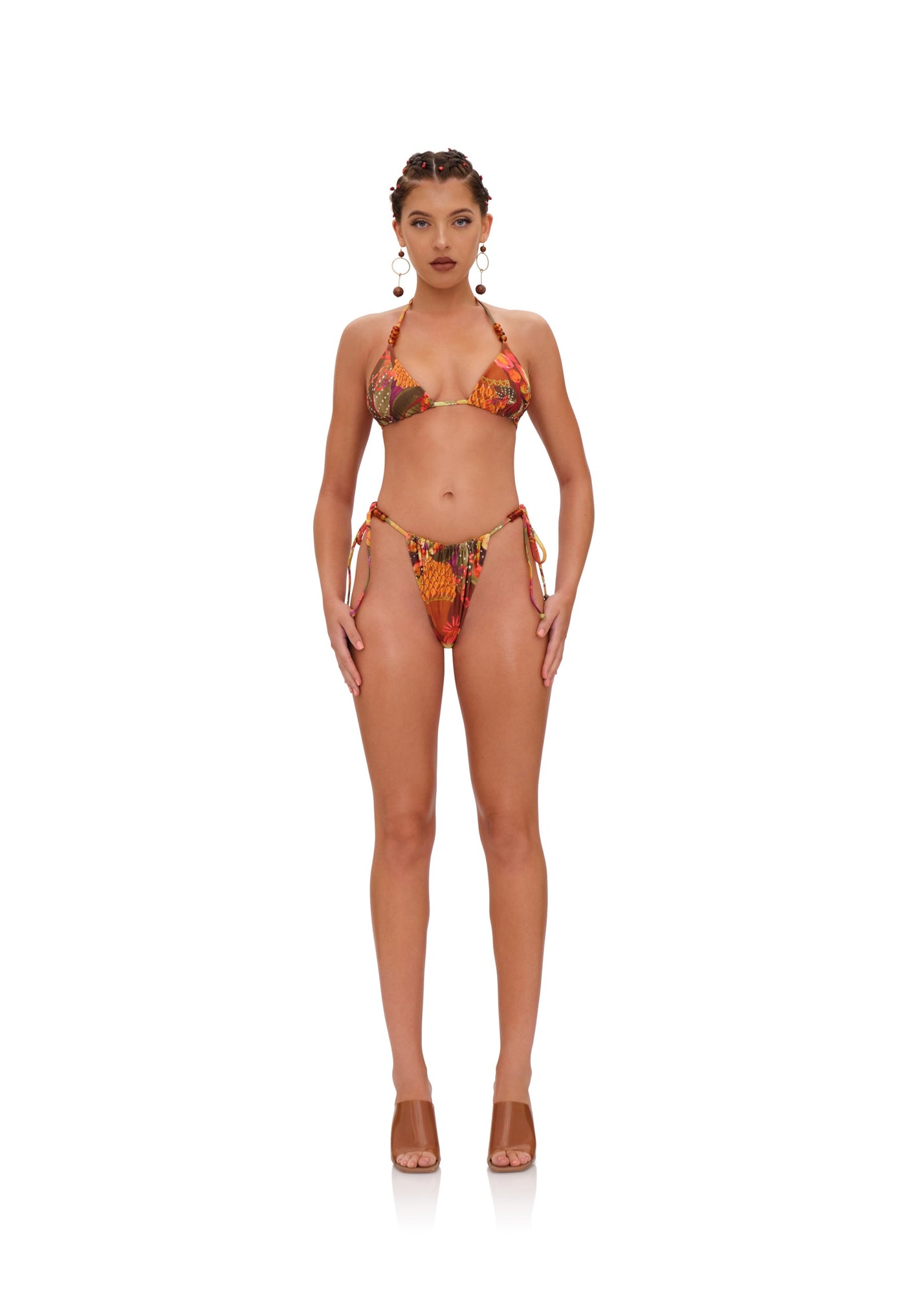 Inti Reversible Bikini Top | Multi