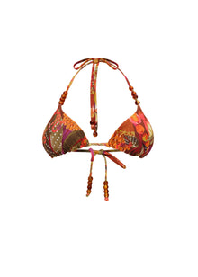 Inti Reversible Bikini Top | Kola Print