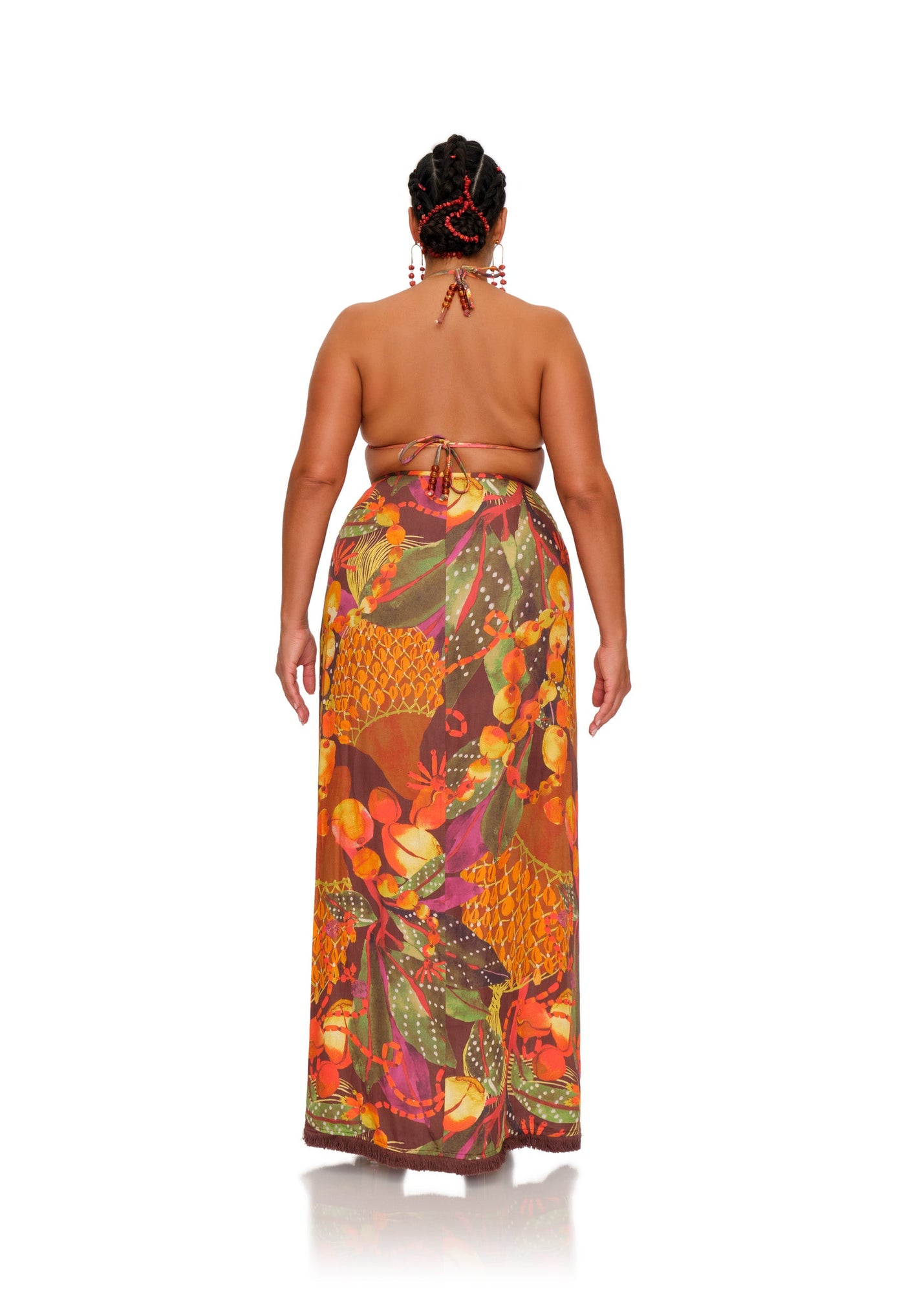 Omma Sarong Skirt | Kola Print