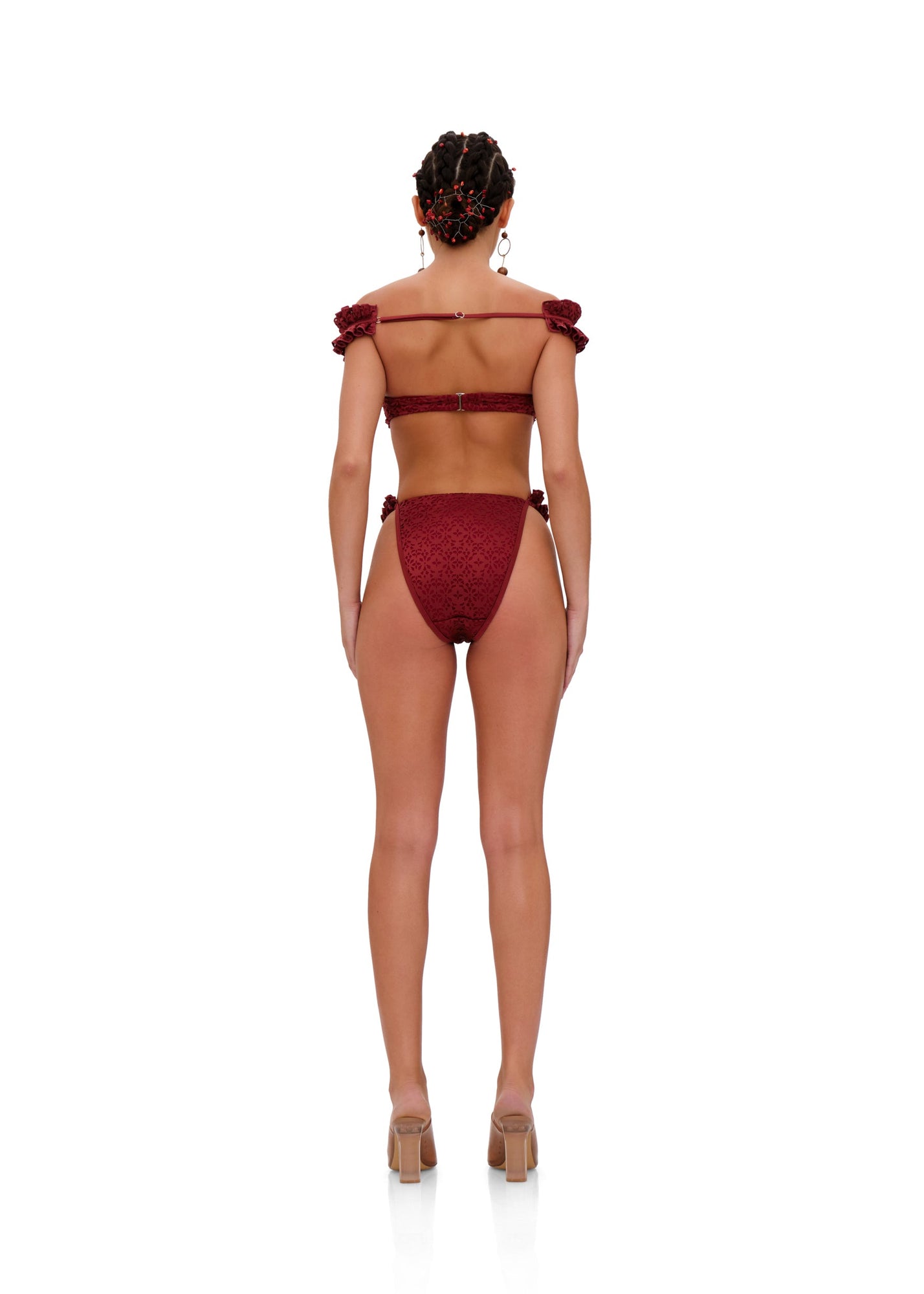 Mulan Bikini Top | Wine