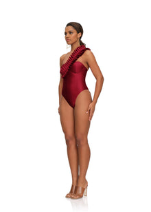 Nisi One Piece Swimsuit | Wine