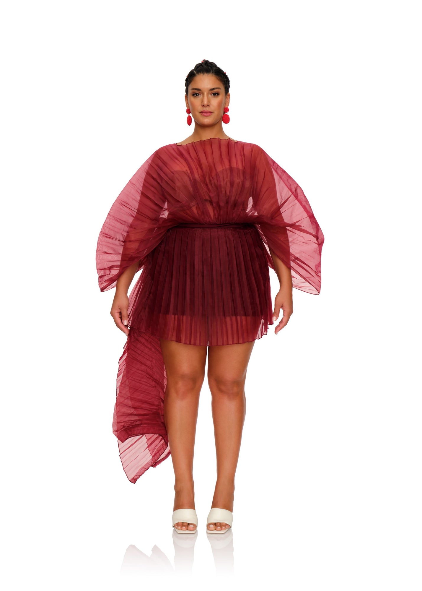 Ime Skirt | Wine