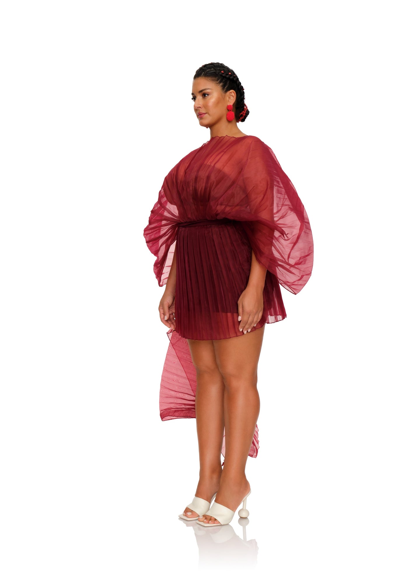Ime Skirt | Wine