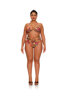 UWA Reversible Bikini Top | Kola Print