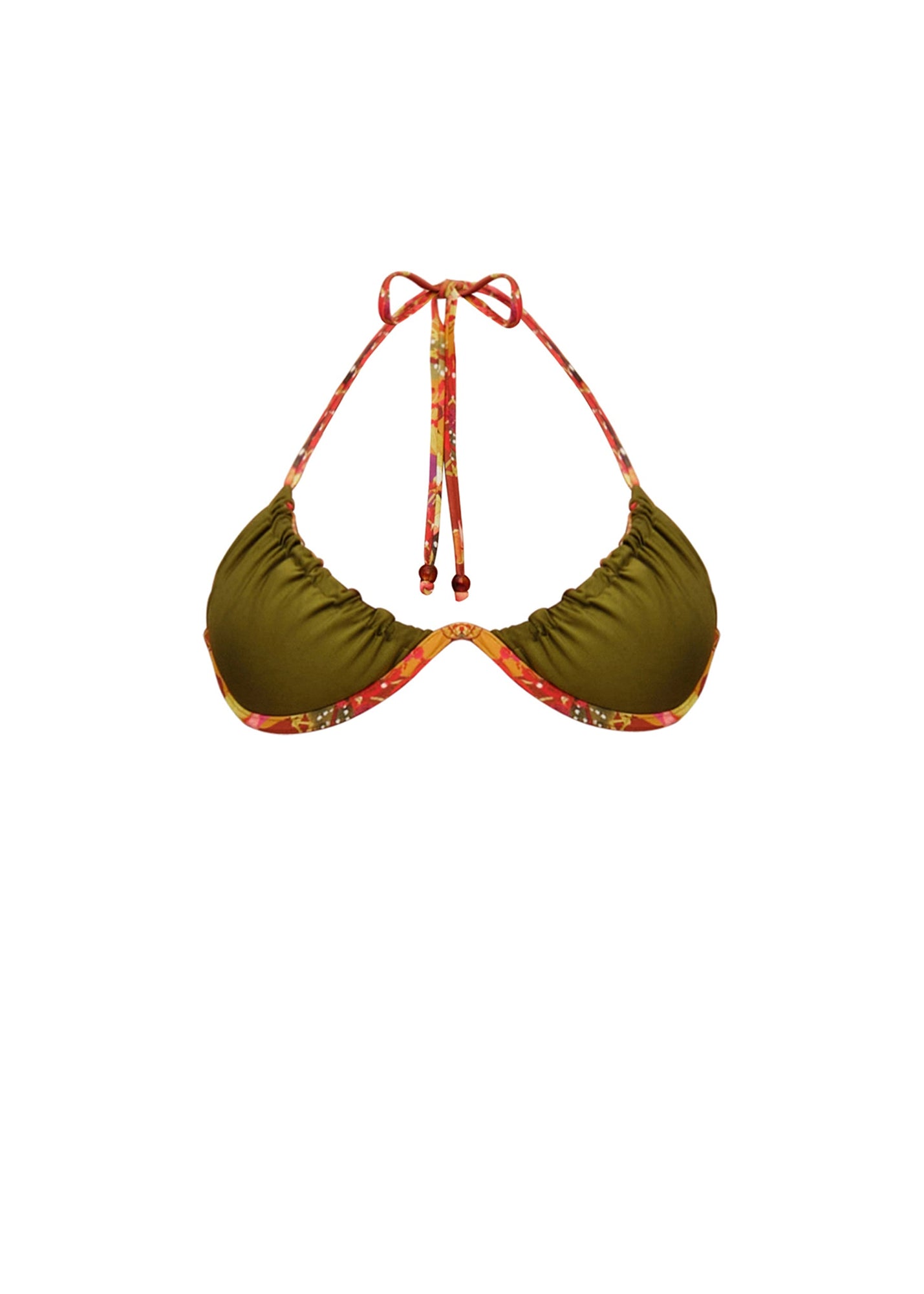Uwa Reversible Bikini Top | Multi