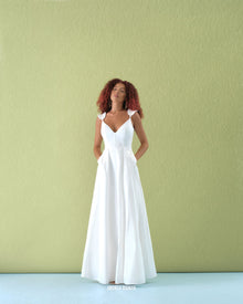 Vola Maxi Dress | Ivory