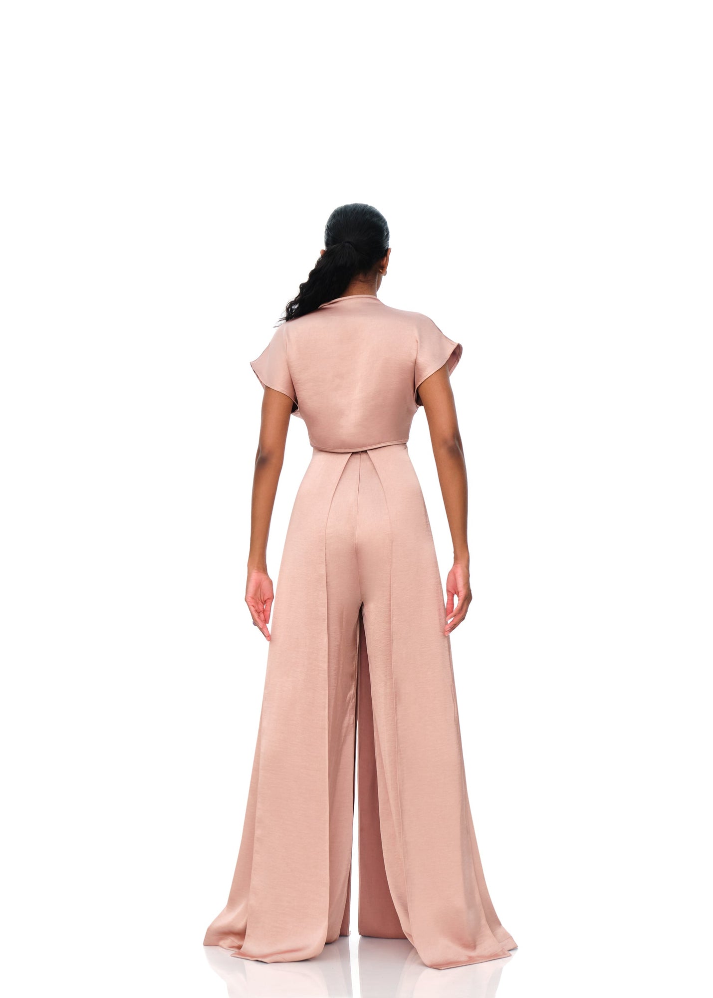 Hami High Waist Pants | Pearl Pink