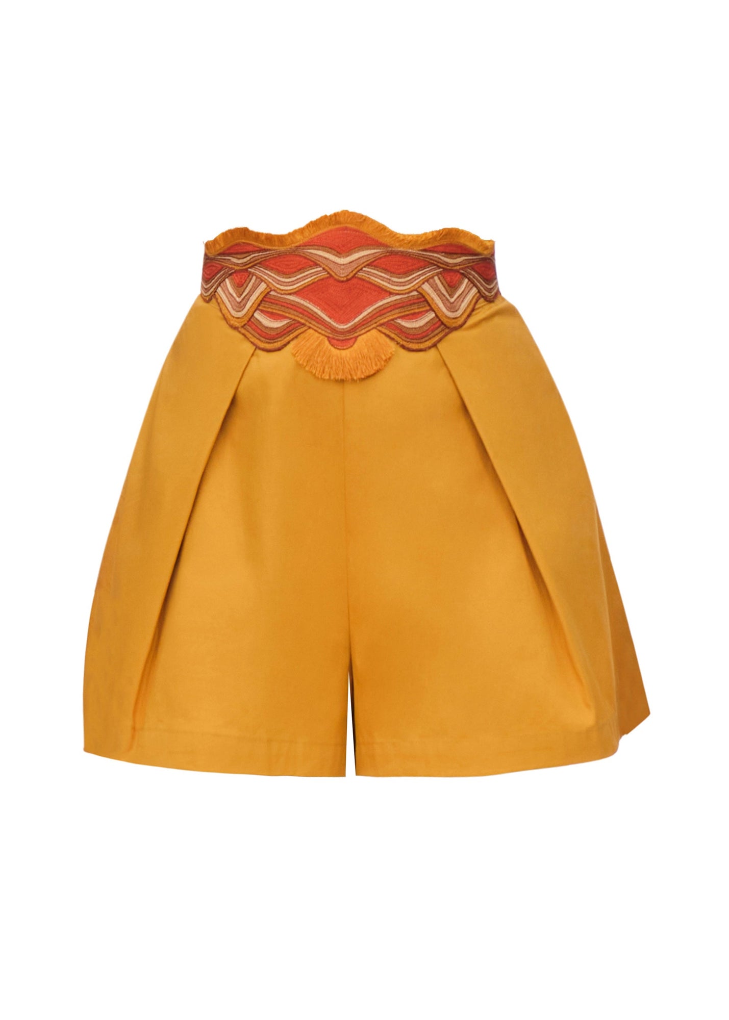 Olla Shorts | Mustard